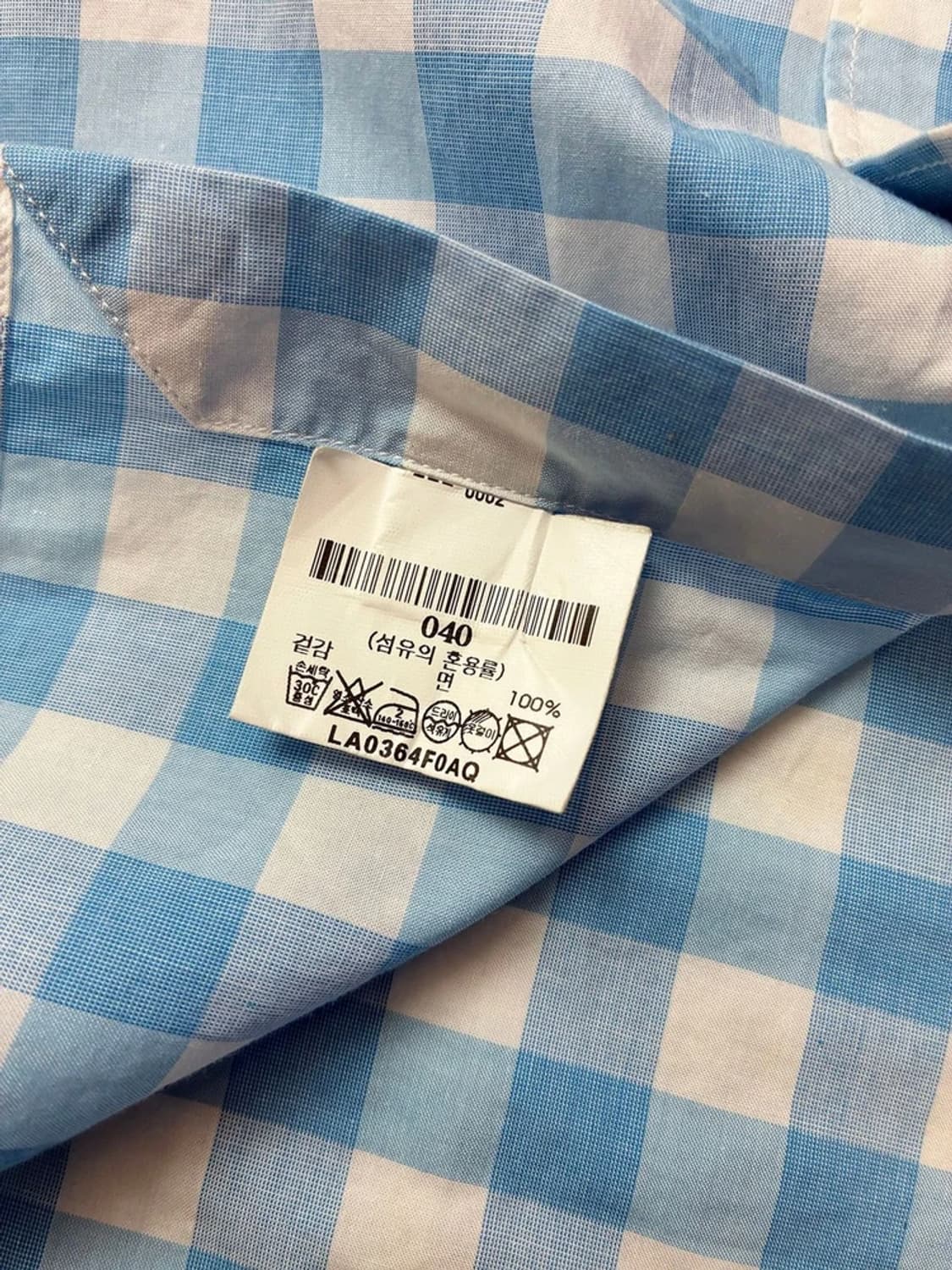 피나모레 이태리 코튼 나폴리탄 테일러링 셔츠 PN5826 상품이미지7