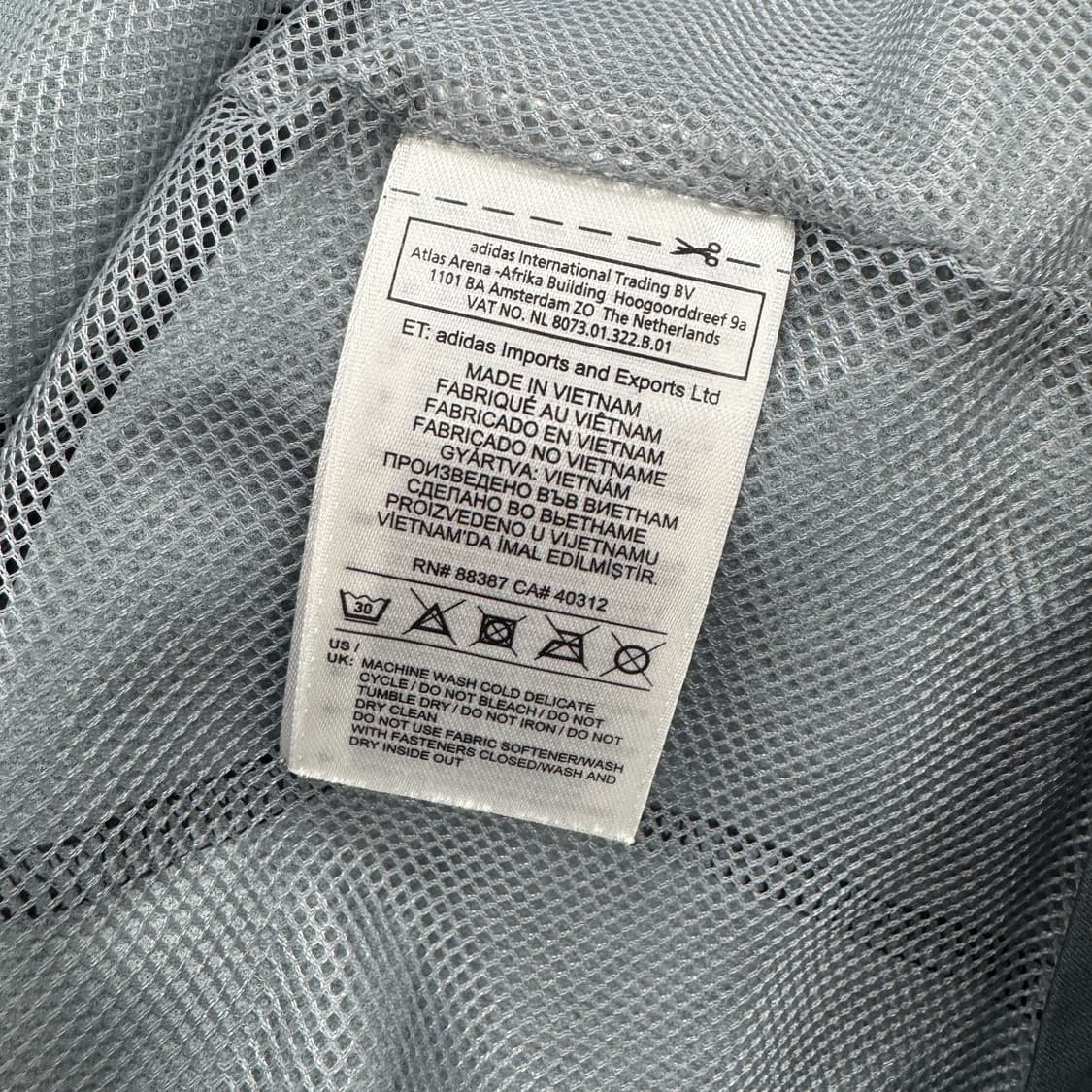 해외판 M(100) 이디다스 맨체스터 유나이티드 바람막이 자켓  상품이미지8