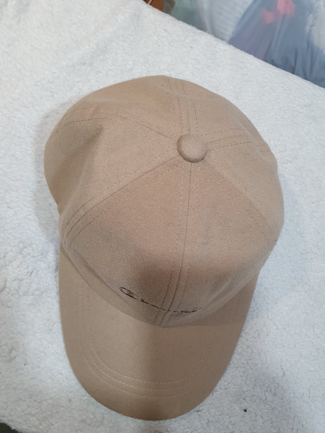 챔피온 베이지 볼캡 모자 상품이미지5