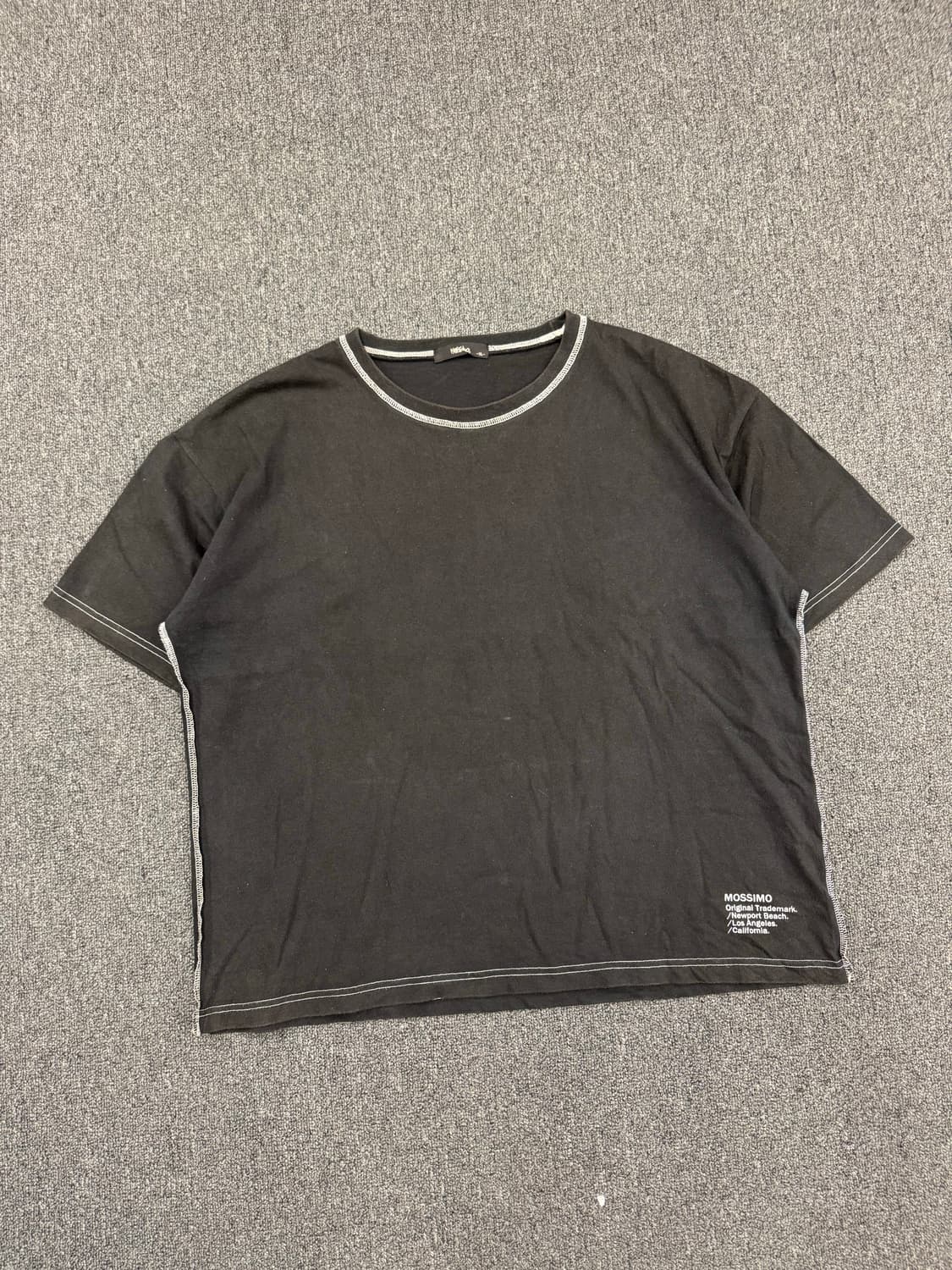 XL)Mossimo 빈티지 프린팅 스티치 디테일 반팔 상품이미지2