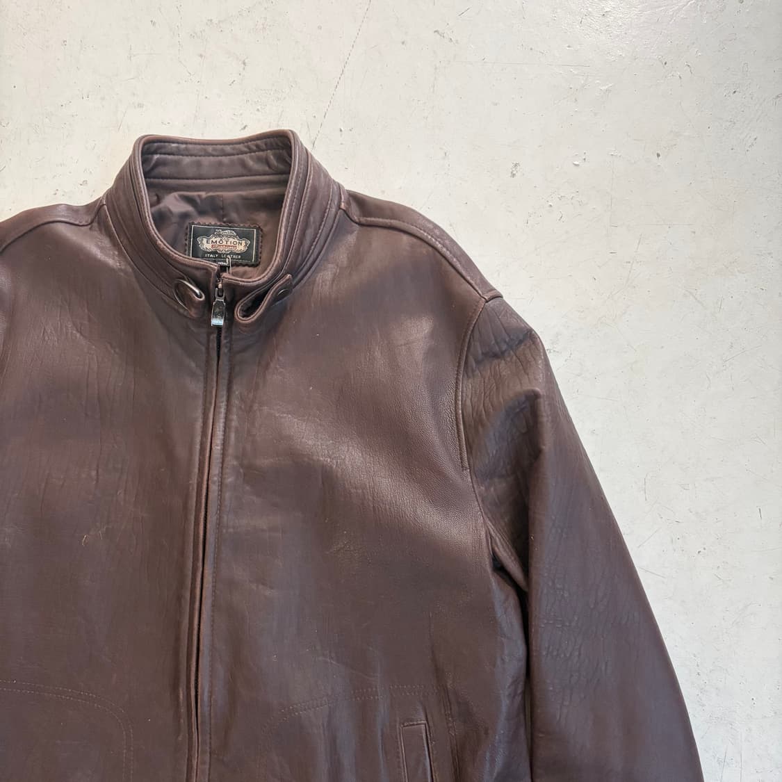 90s Emotion 빈티지 양가죽 자켓 XL 상품이미지2