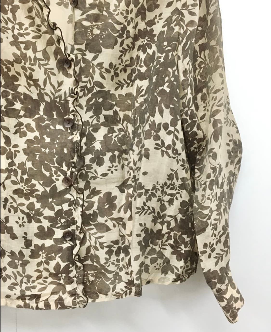 oriental pattern mesh blouse 상품이미지3