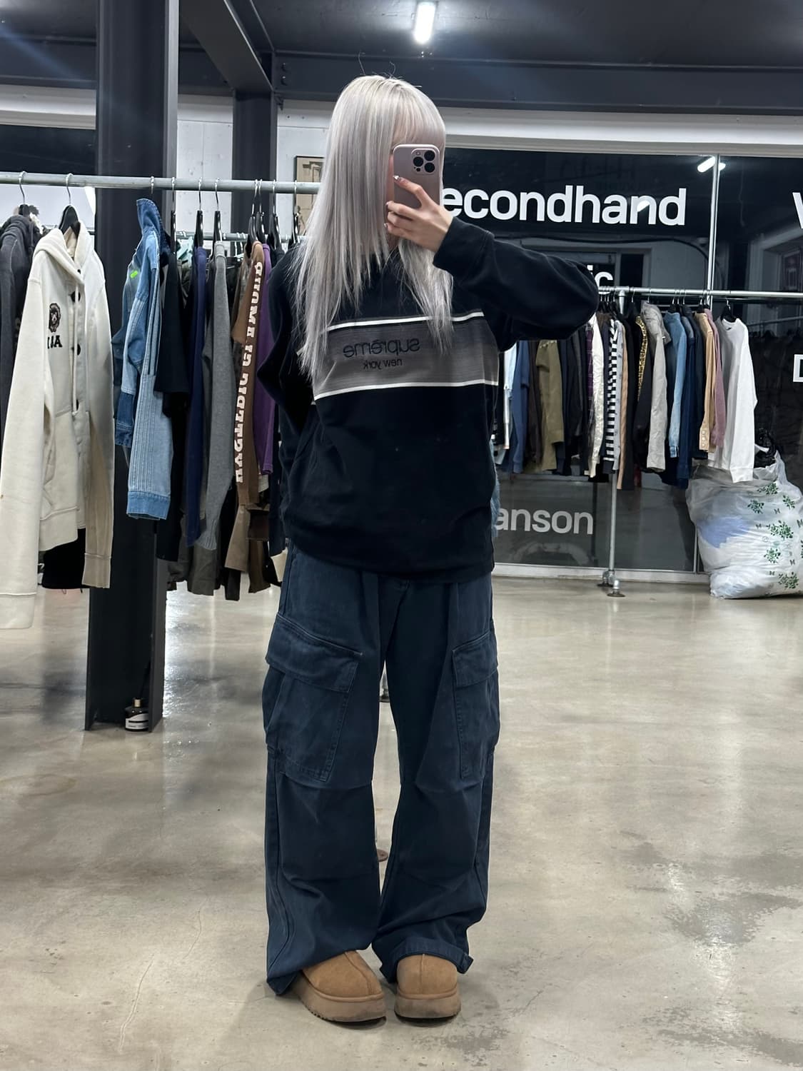 슈프림 섀도우 긴팔 티셔츠 상품이미지2