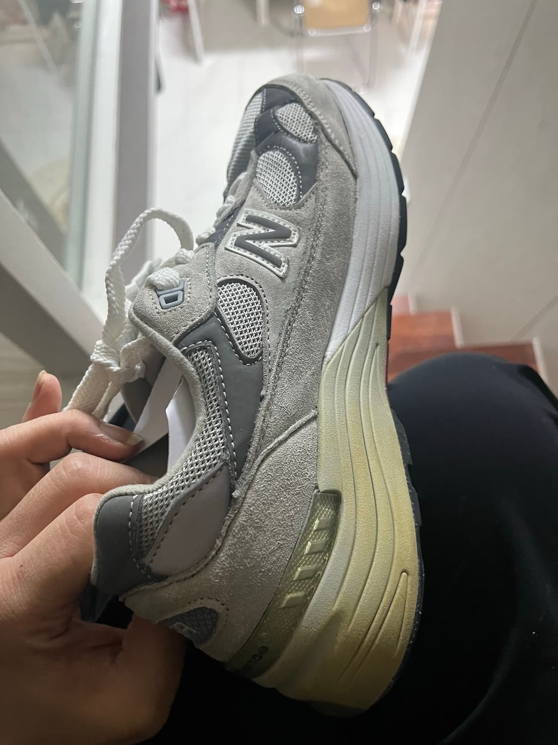 뉴발란스 992 Made in USA core grey 250 상품이미지7