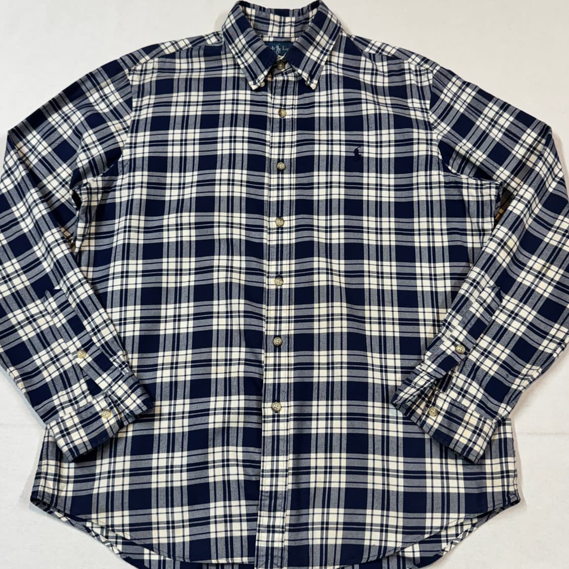 L) 폴로 랄프로렌 클래식 체크 코튼 셔츠 상품이미지2