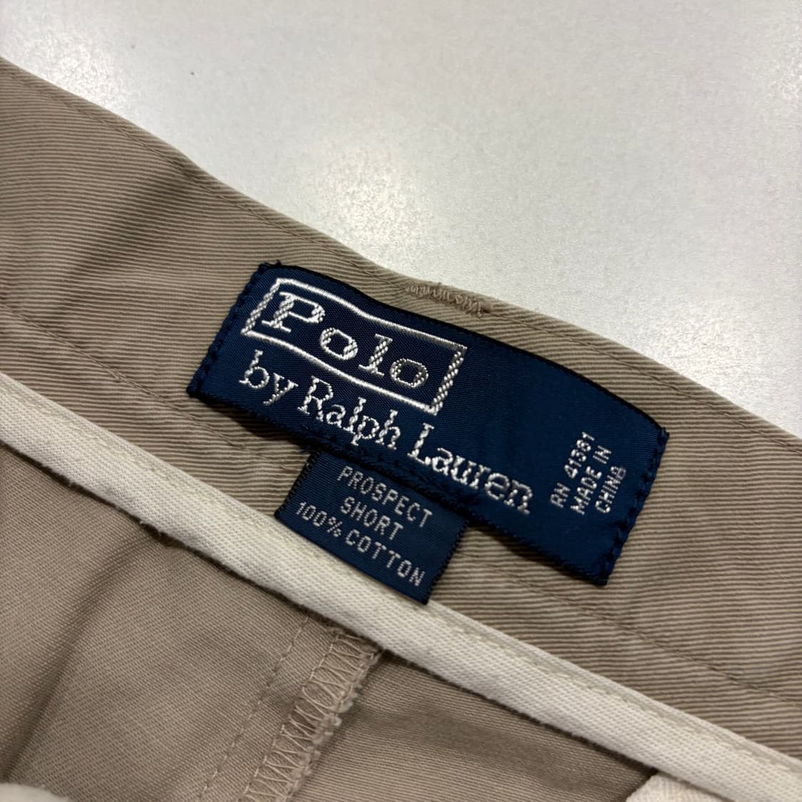 [32] 폴로 랄프로렌 치노 코튼 베이지 반바지 B783 상품이미지4