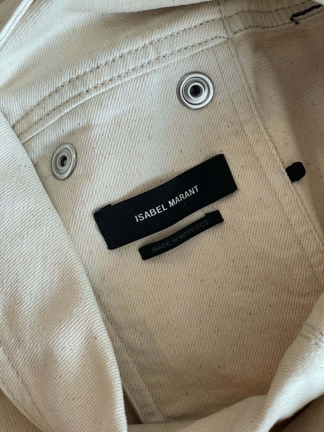 이자벨마랑 아이보리 코튼 자켓 36사이즈 상품이미지2