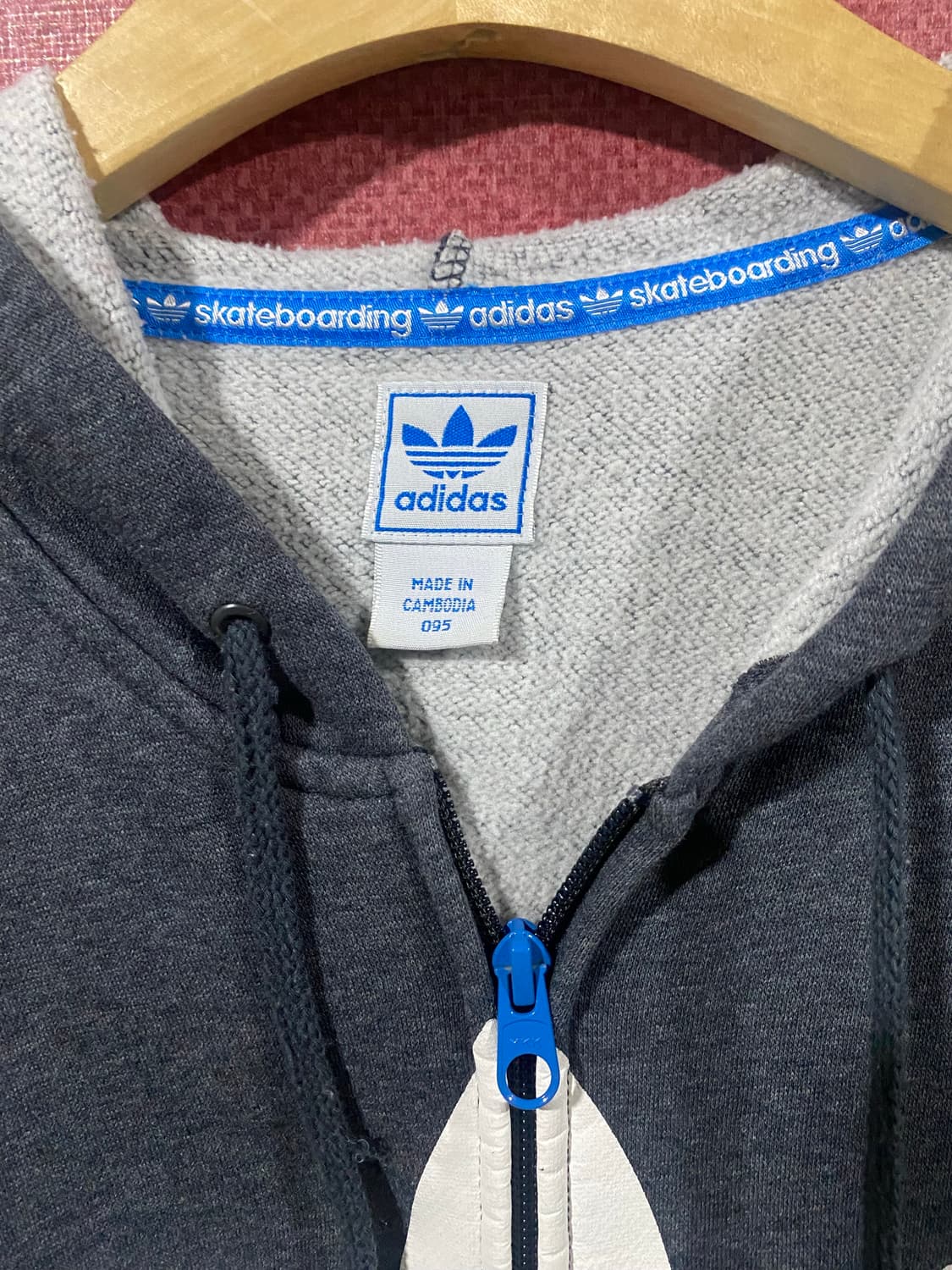 아디다스 트레포일 풀집업 후드티 095 상품이미지3