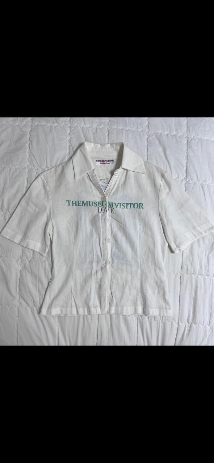 더뮤지엄비지터 플라워 로드 스프레이 셔츠 상품이미지4