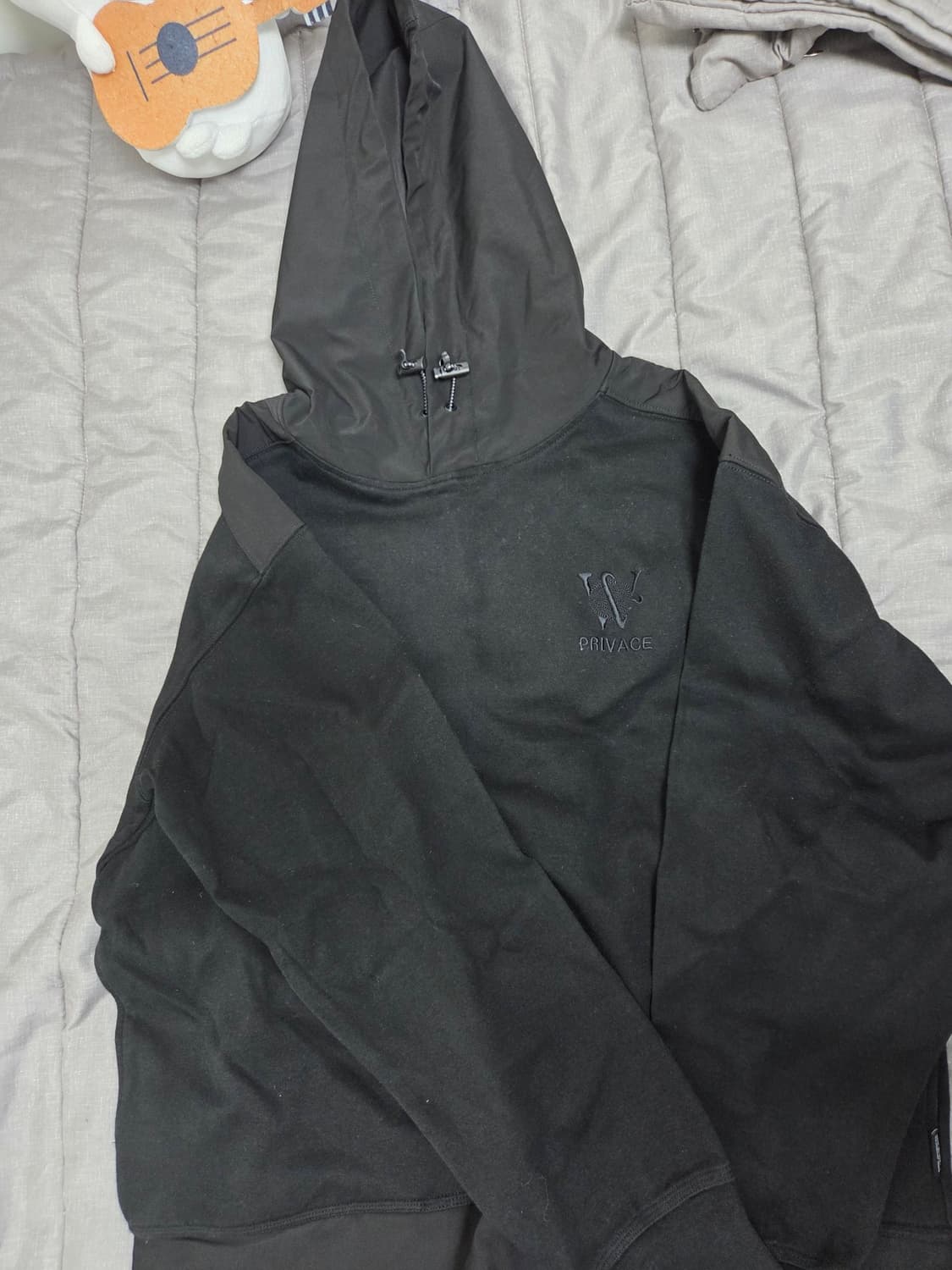  스위브 Privacy Artwork Woven Set-up Hoodie 상품이미지1