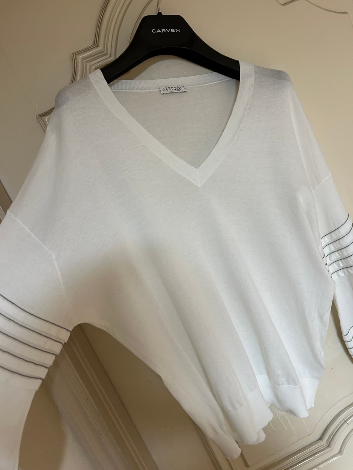 브루넬로 쿠치넬리 코튼 니트 상품이미지2