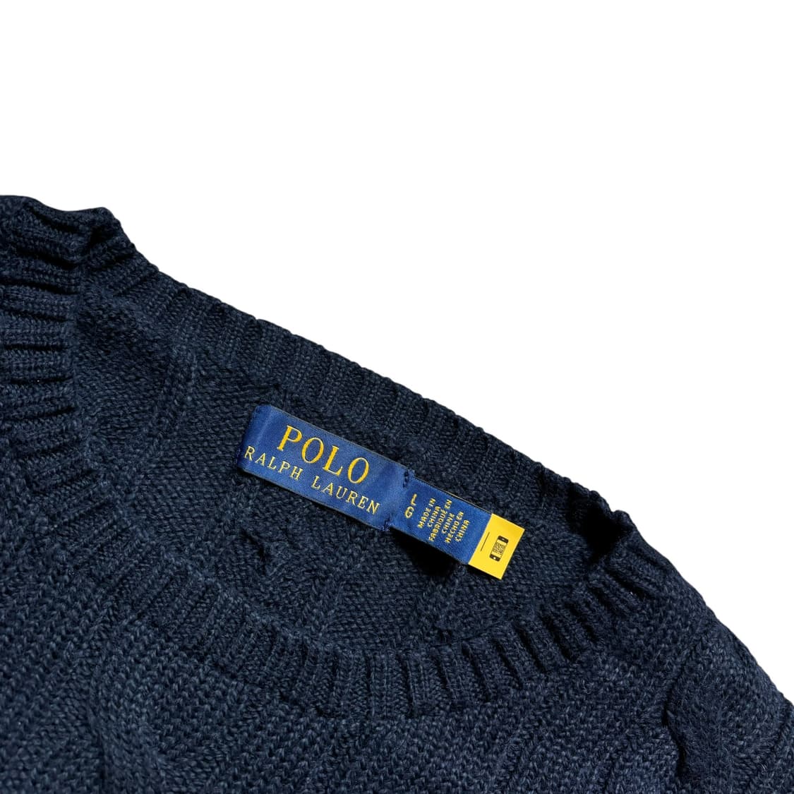 폴로 꽈배기 니트 상품이미지3
