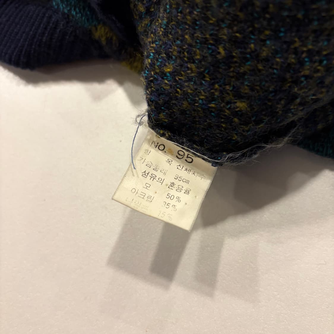 [95] NEWMAN 빈티지 패턴 니트 스웨터 D323 상품이미지6