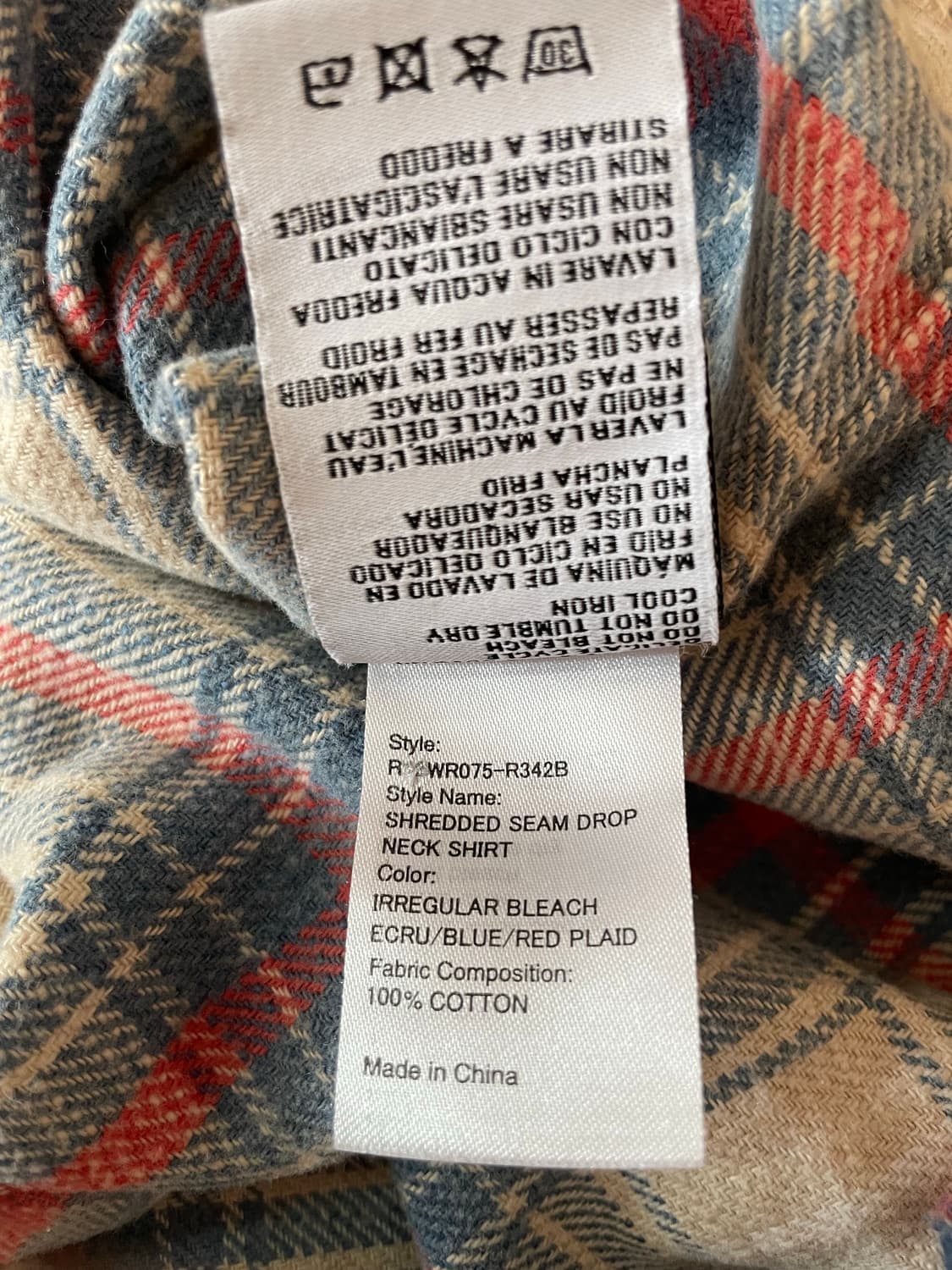 r13 아이유 셔츠 S 사이즈 상품이미지6