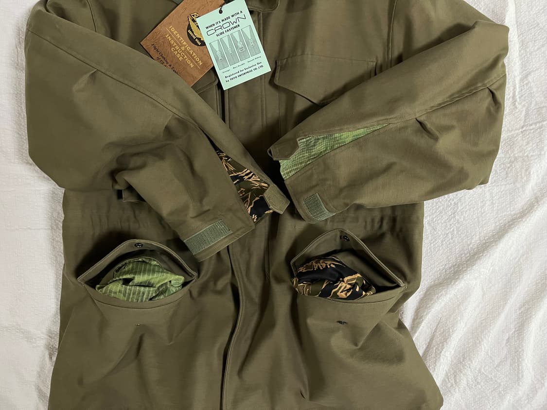 (새상품)버즈릭슨x빔즈x바이닐아카이브 M65 (L사이즈) 상품이미지5