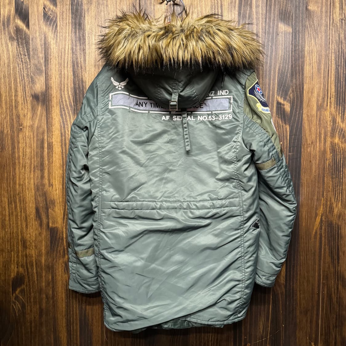 Xtonz fur bomber jacket 상품이미지3