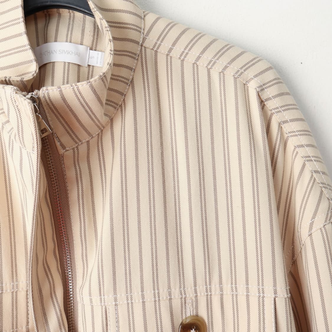 55/조나단심카이 스트라이프 집업자켓 상품이미지4