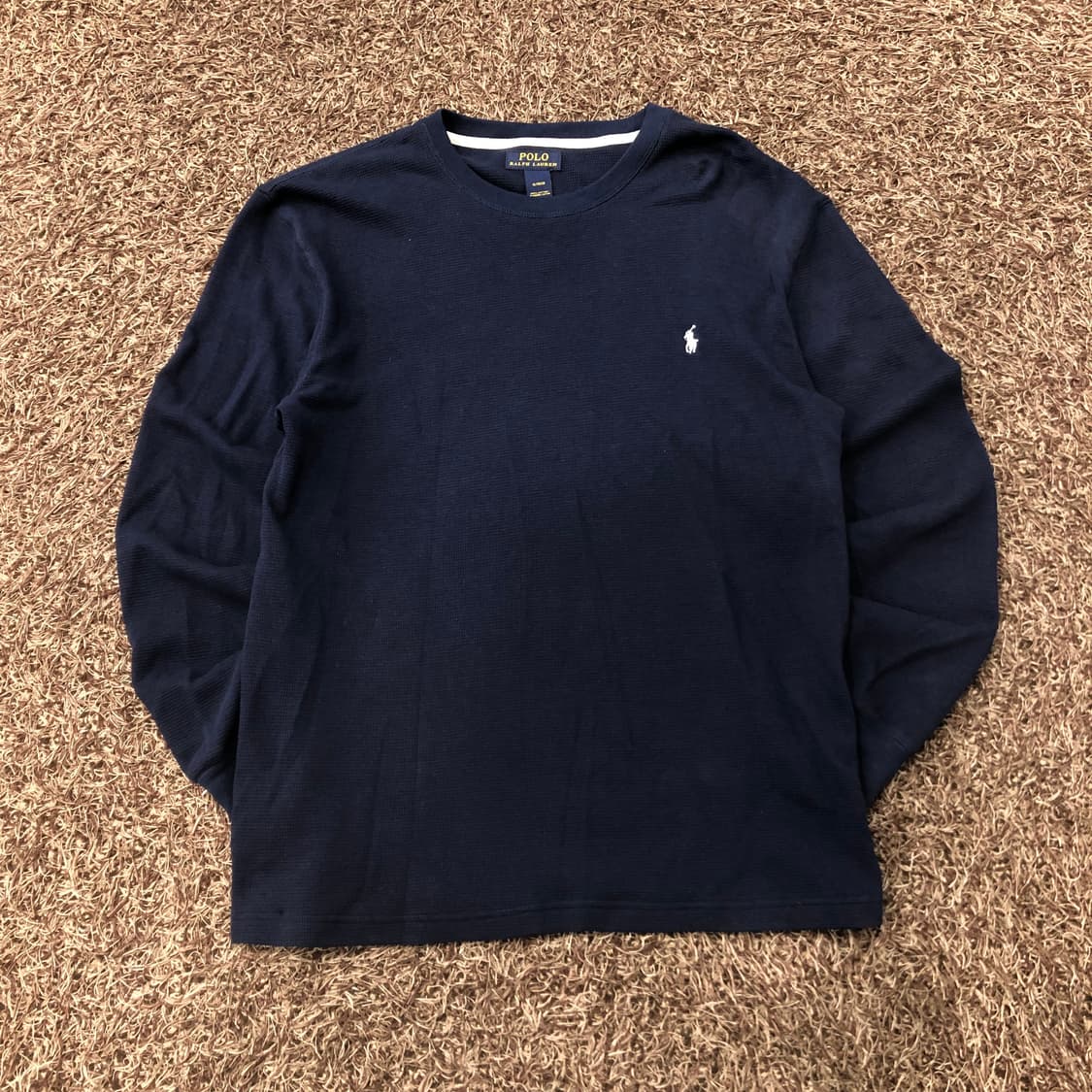 XL 폴로 랄프로렌 와플 롱슬리브 상품이미지2