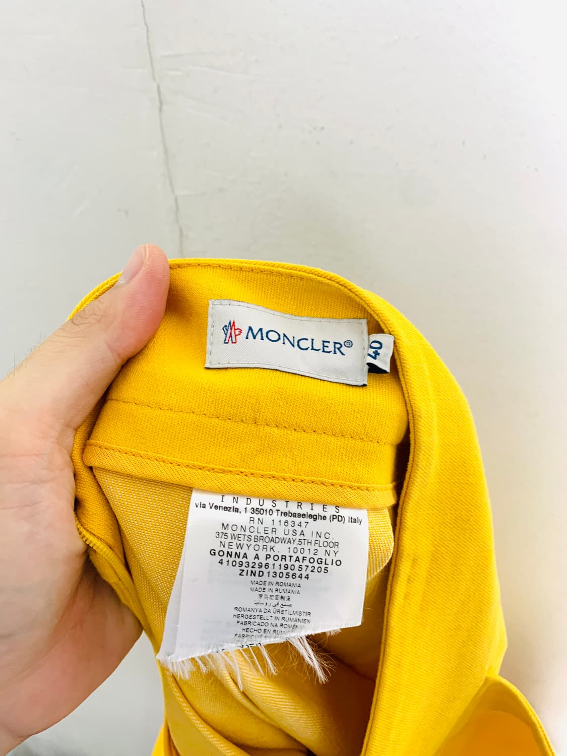 몽클레어 몽클레어스커트 몽클레어치마 치마 스커트 미니스커트 플리츠스커트 상품이미지5