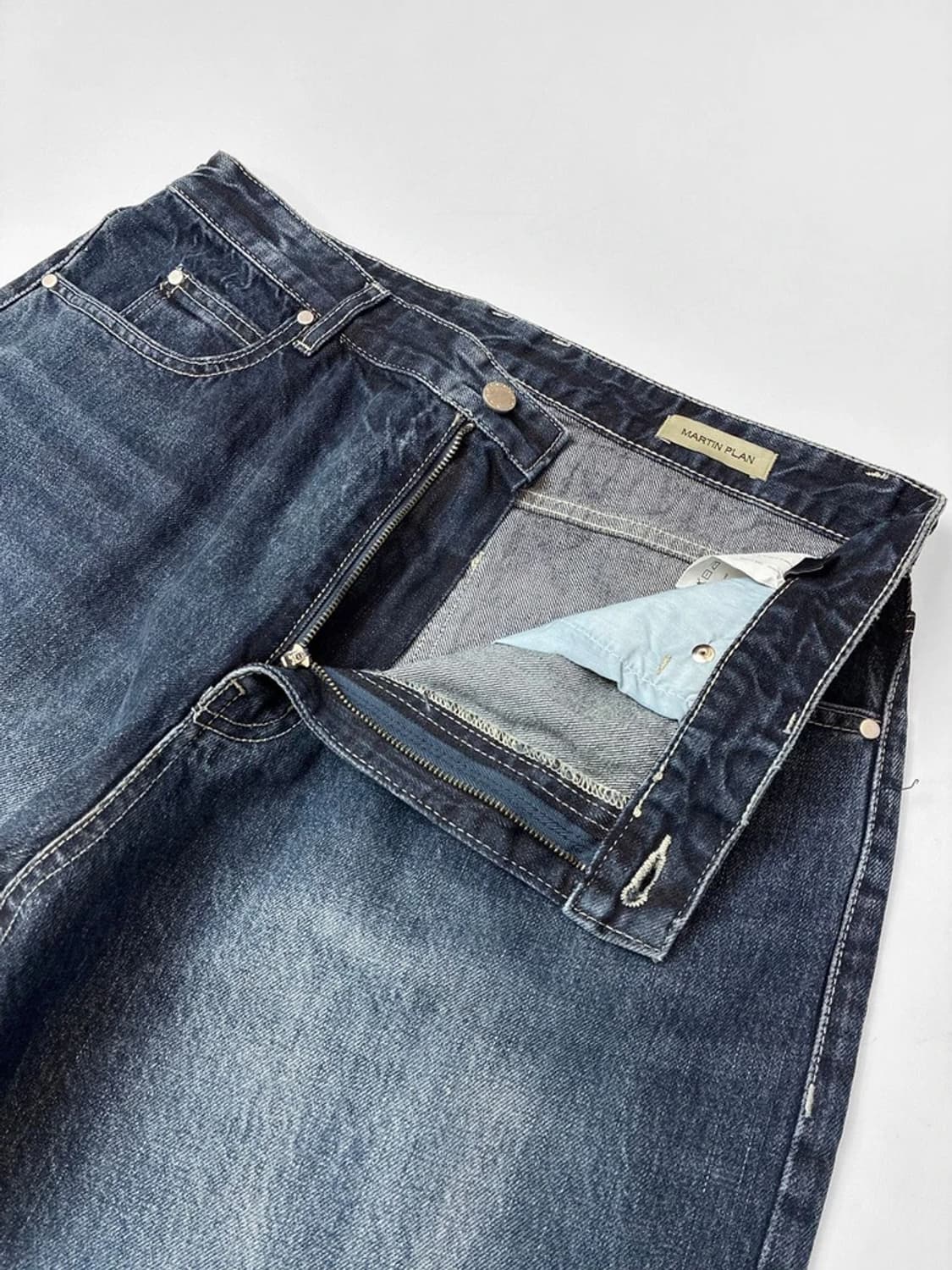 마틴플랜 빌로위 그라데이션 와이드 데님 팬츠 PN5357 상품이미지4
