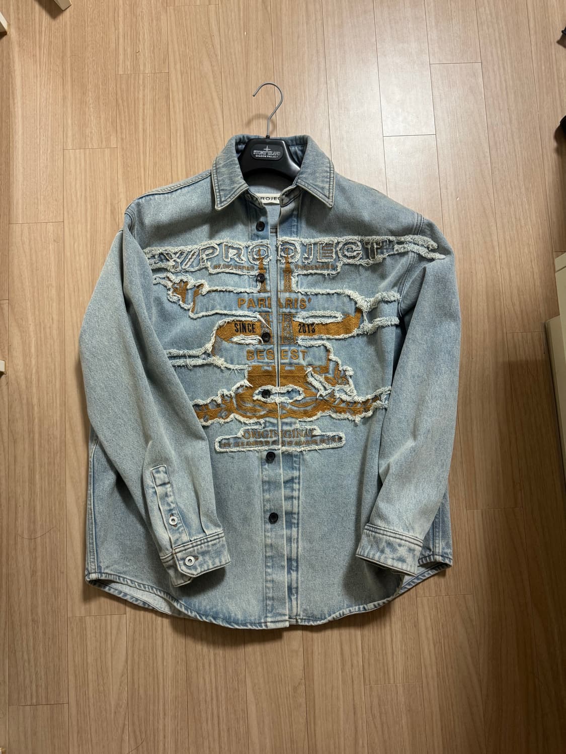 [S 오버핏] 와이프로젝트 셔츠 자켓 상품이미지1