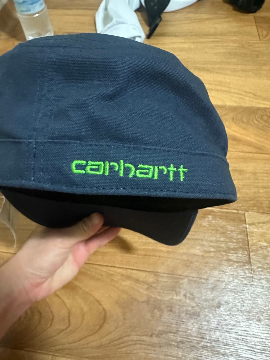 칼하트 뉴에라 워크캡 7 3/8사이즈 네이비 상품이미지3