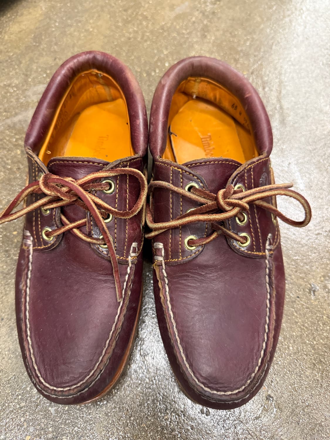 팀버랜드 쓰리아이 브라운 보트 슈즈 250 상품이미지2