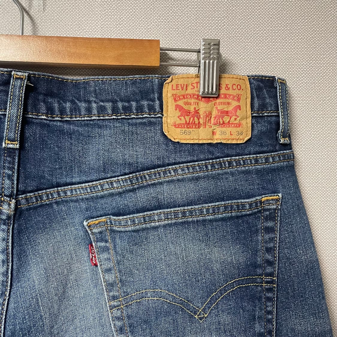 36x34 리바이스 Levi’s 569 상품이미지4