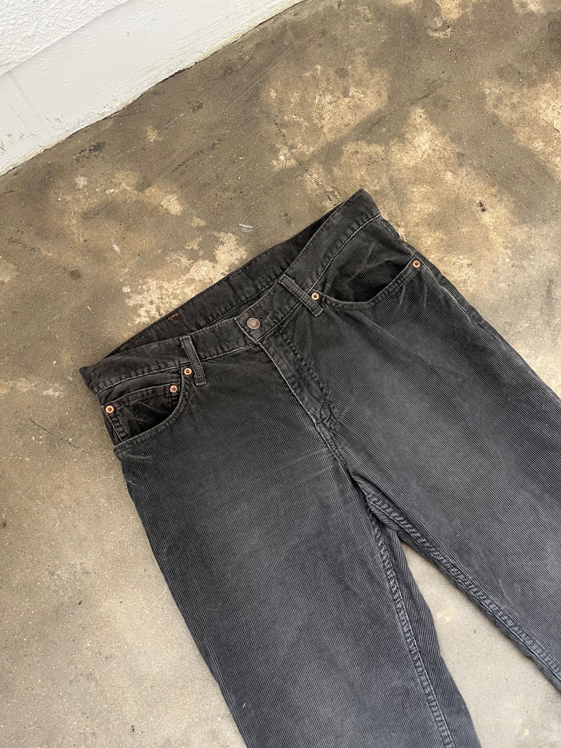 Levi's 블랙 골덴팬츠 상품이미지2