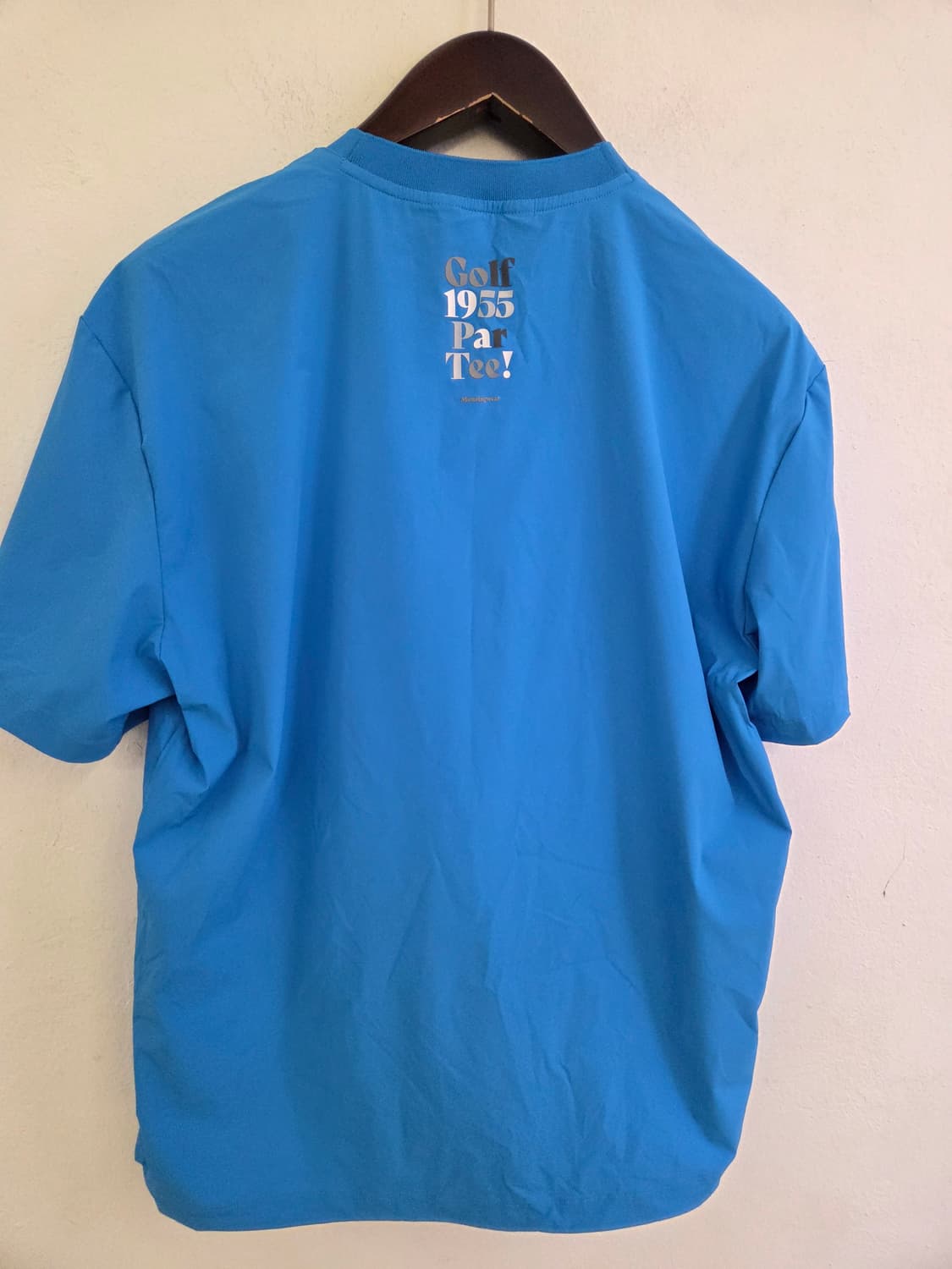 Munsingwear 블루 반팔 티셔츠 L 상품이미지6