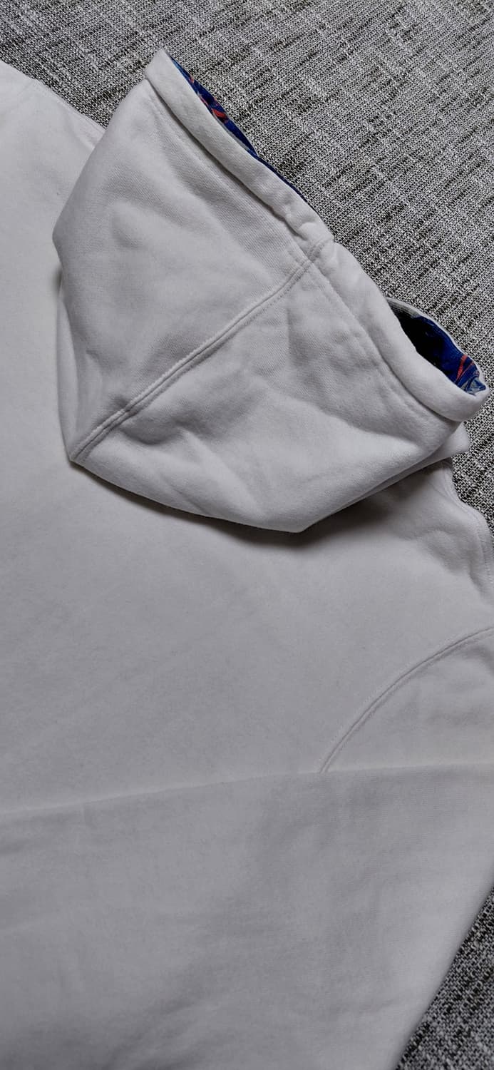 BILLABONG 빌라봉 화이트 패턴 후드집업 M 상품이미지7