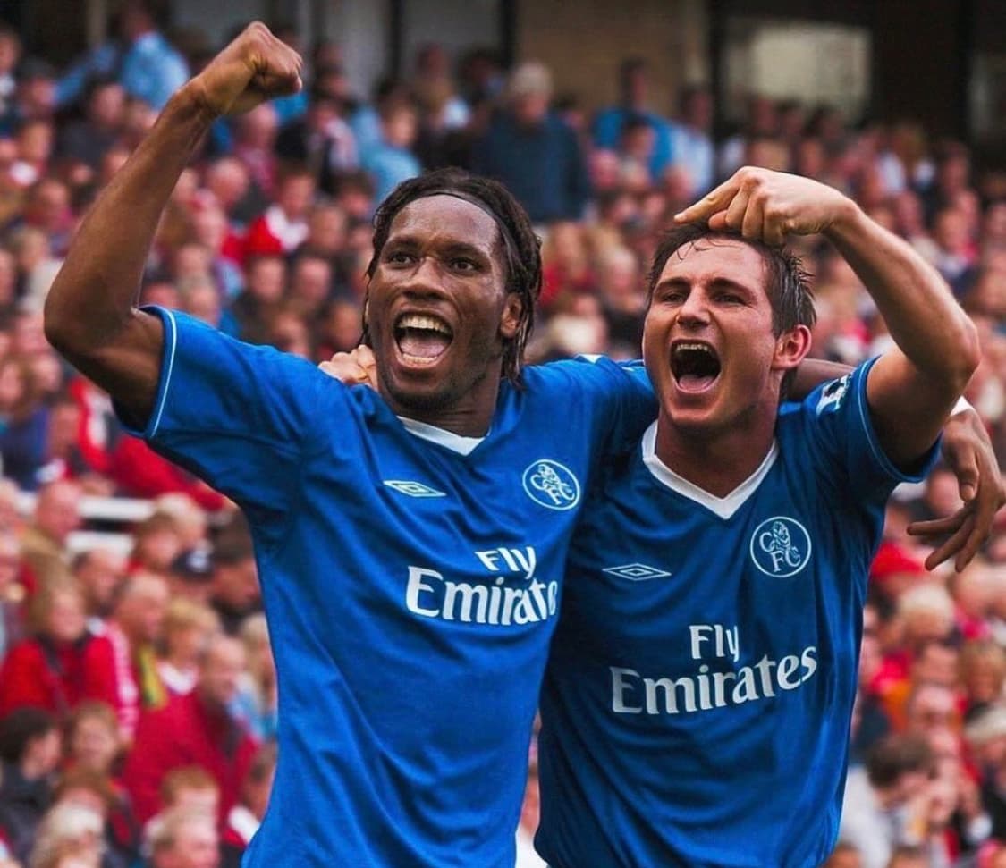 03-05 시즌 첼시 홈킷 디디에 드록바 유니폼 L 사이즈 상품이미지8