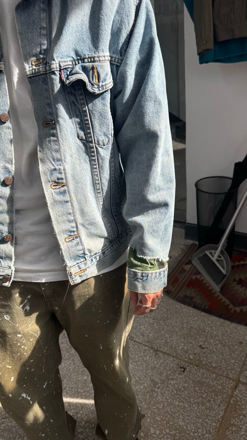 1996 Levis 70507-0389 Trucker Jacket 상품이미지8