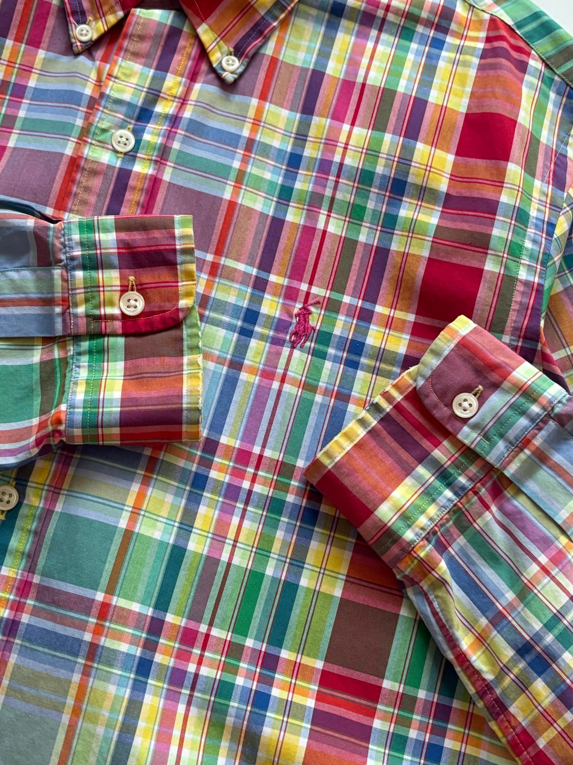 Polo 폴로랄프로렌 멀티 체크 셔츠 상품이미지4