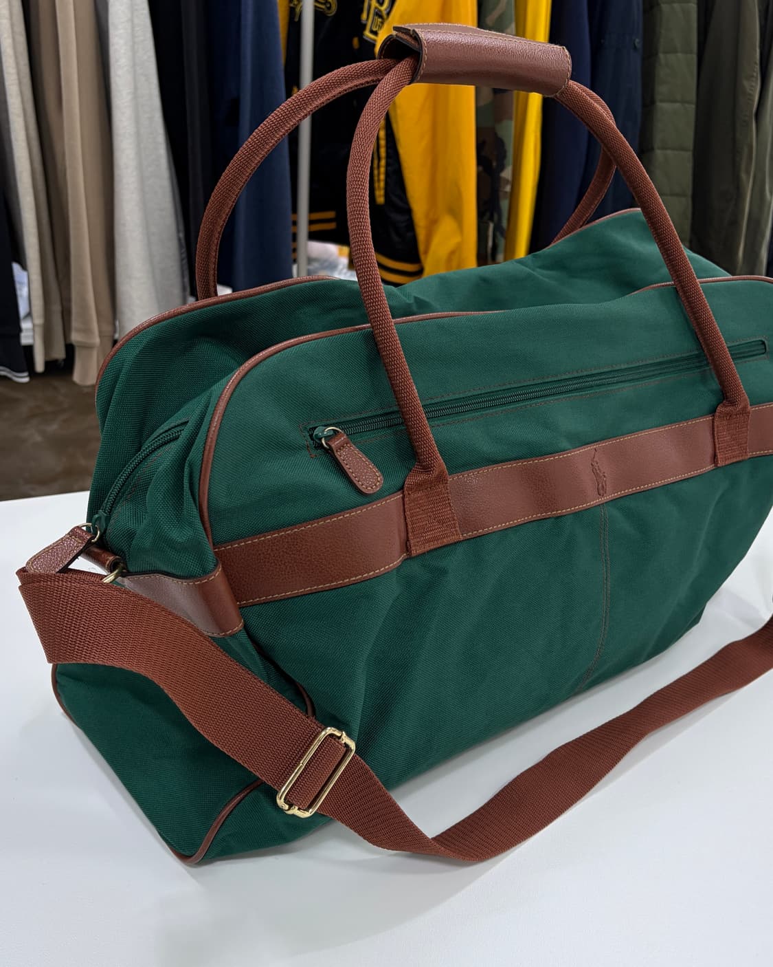 폴로 랄프로렌 그린 보스턴 백 상품이미지4