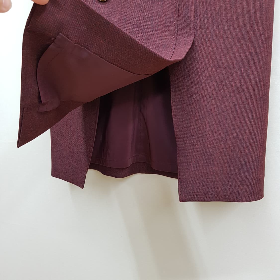 모조에스핀 더블버튼 클래식 원피스 S사이즈 상품이미지4