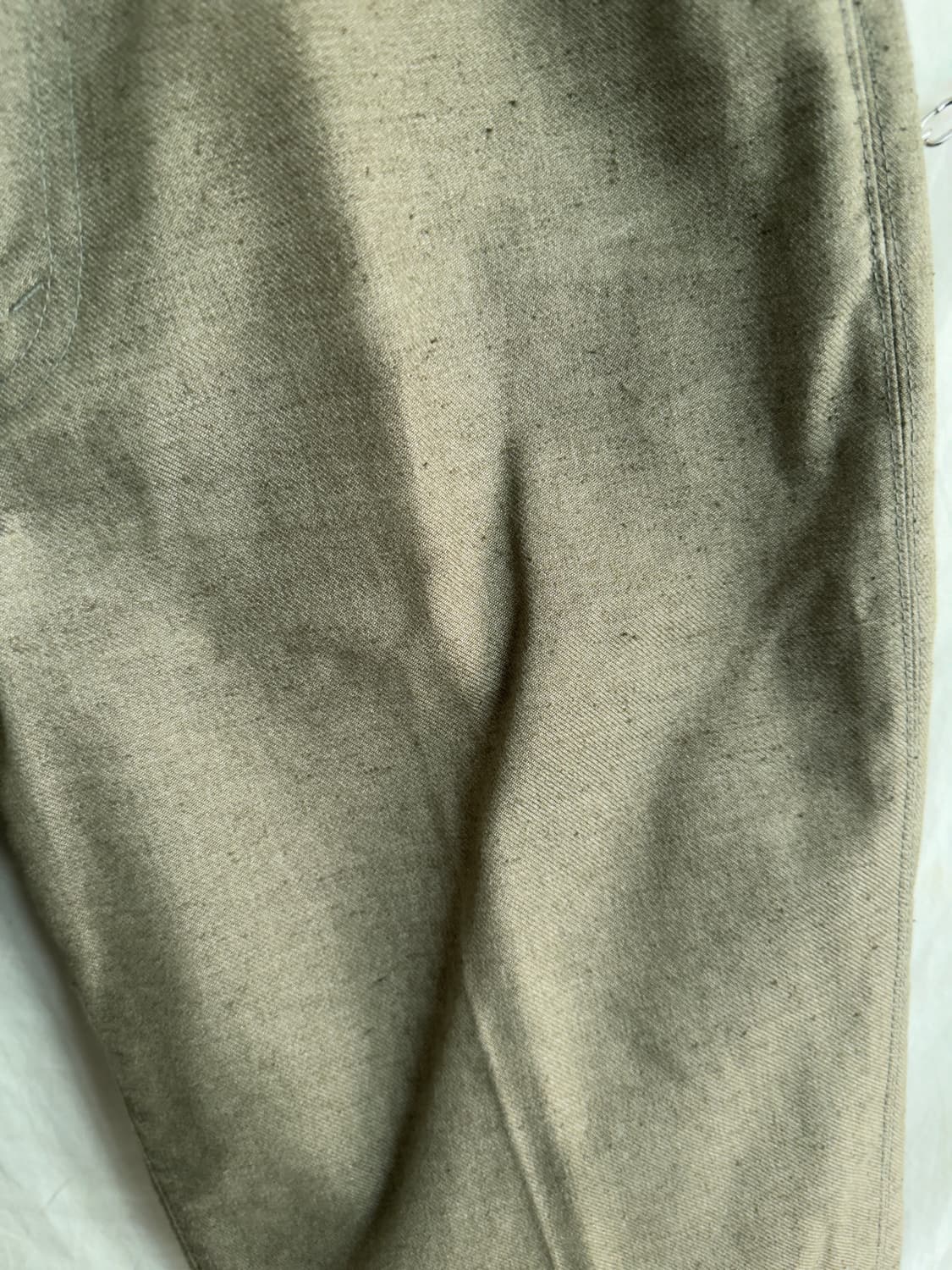 N.hoolywood 린넨 블렌드 와이드핏 트라우져 상품이미지7