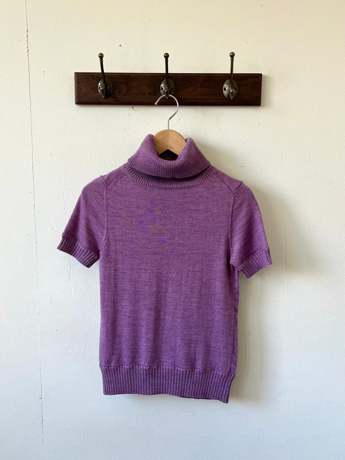 ELLEPLANETE 라벤더 터틀넥 상품이미지1