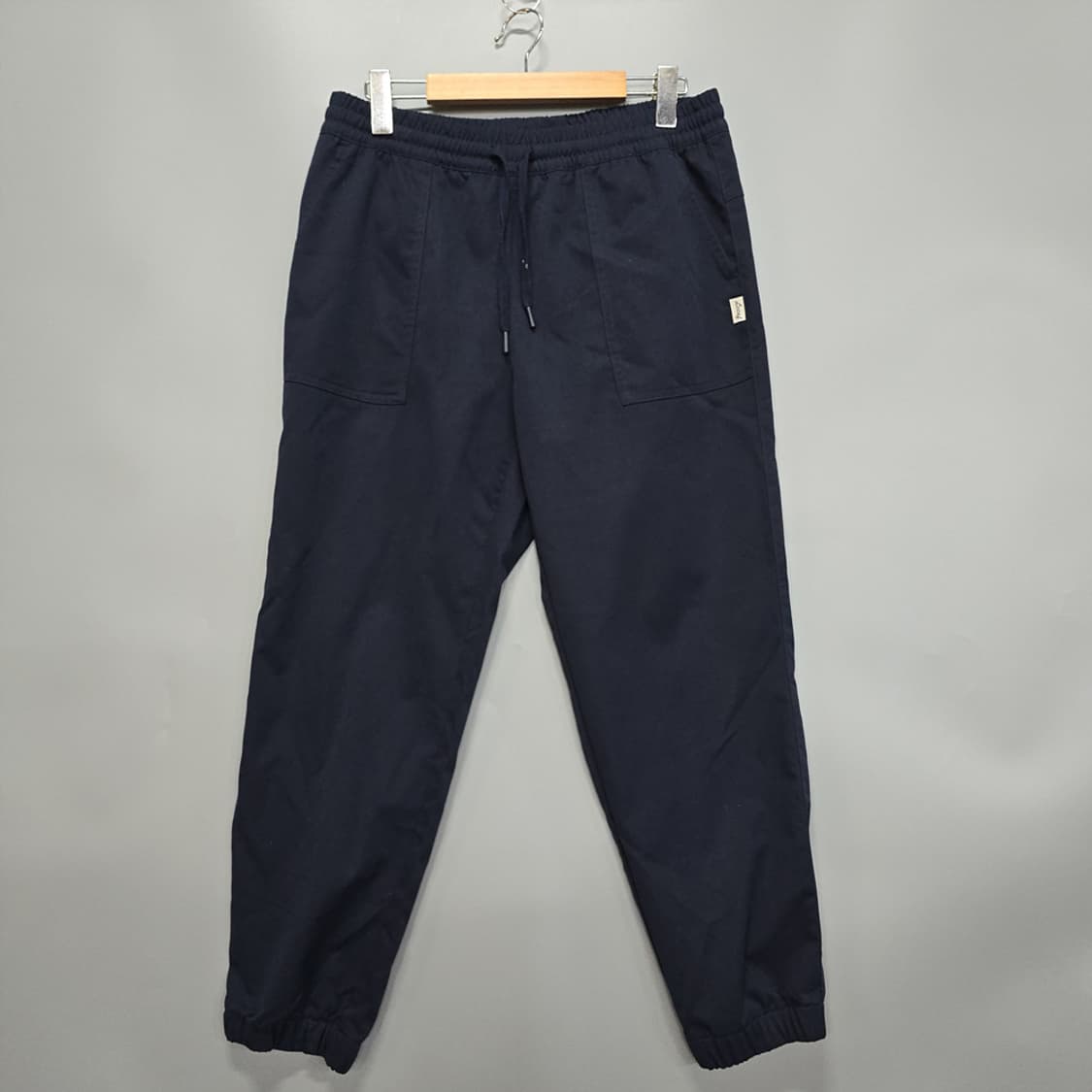 르카프 네이비 밴딩 조거팬츠 35 상품이미지1