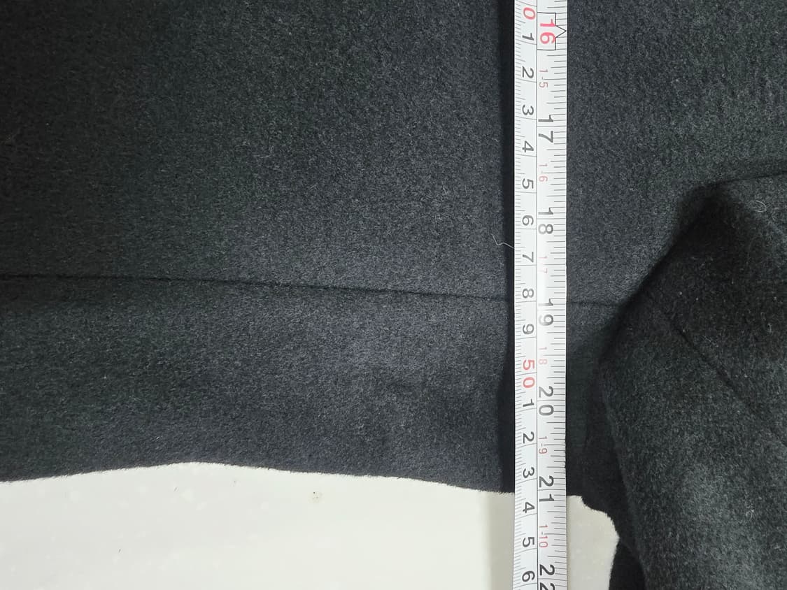 지오지아 모캐시미어혼방 블랙 남성 코트100 상품이미지7