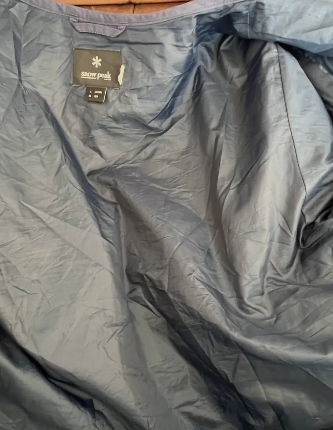 스노우피크 남성 네이비 경량패딩누빔점퍼
 상품이미지4