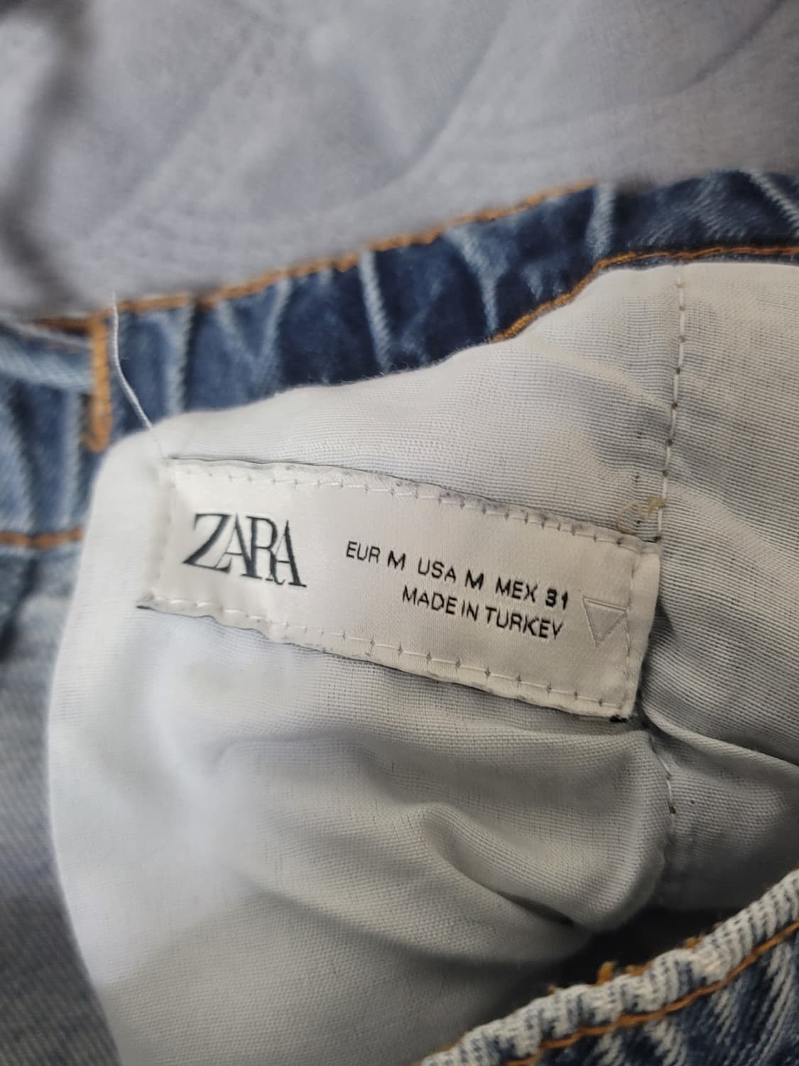 자라 와이드핏 청바지 상품이미지3