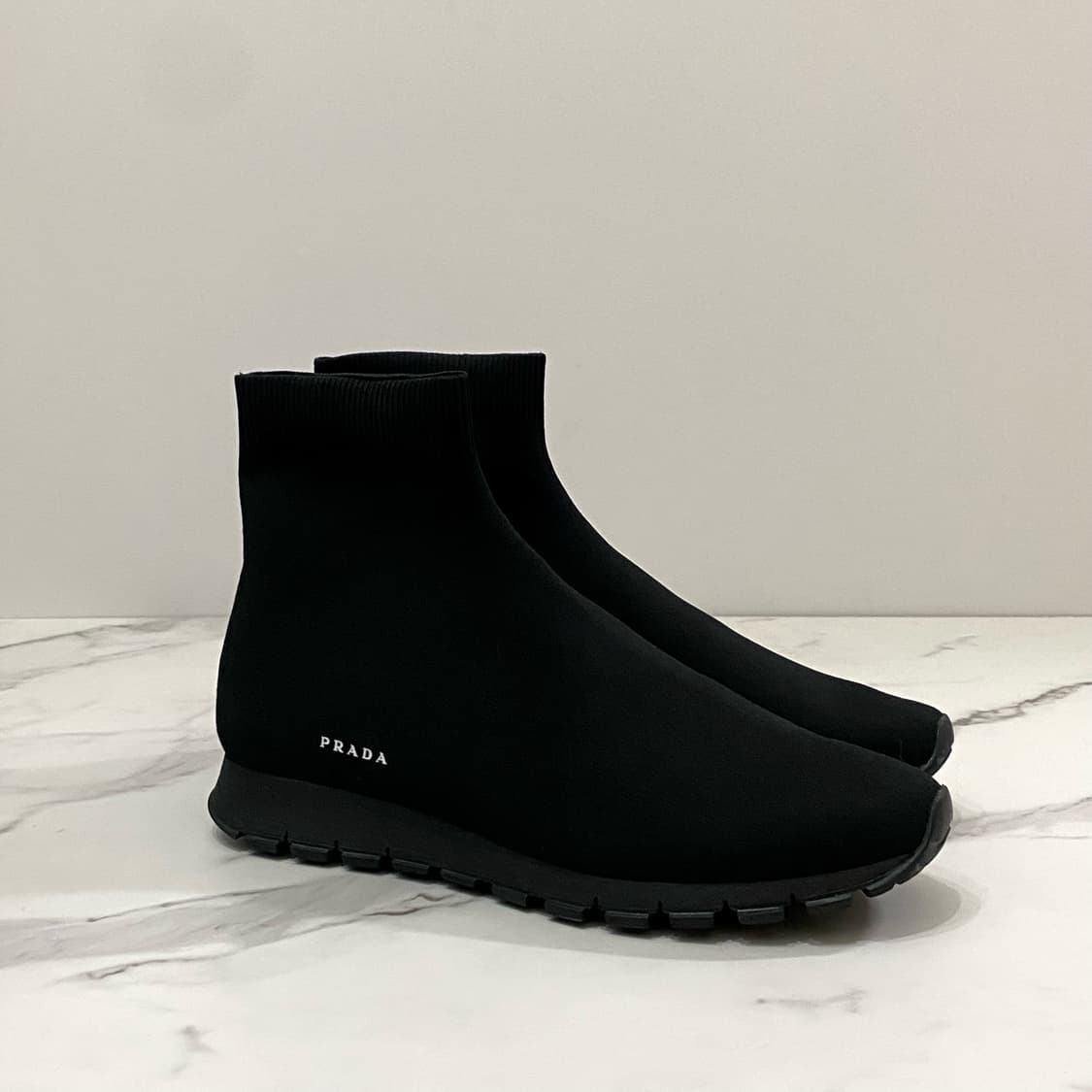 프라다 로고 니트 스니커즈 신발 삭스 스피드러너 4T3365 9사이즈 상품이미지1