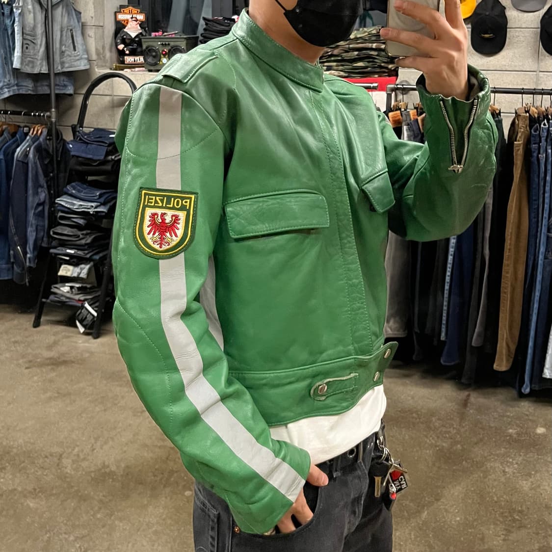 90s 독일 폴리자이 모터싸이클 슈트 상품이미지7