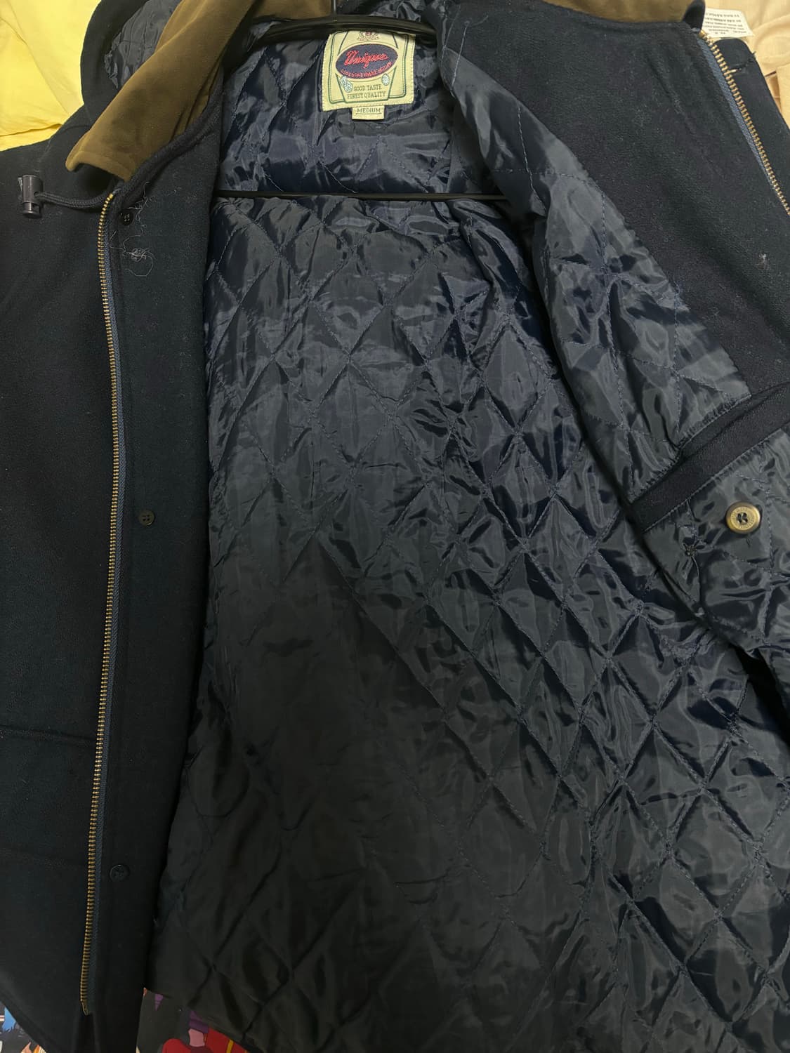 네이비 코트 상품이미지2