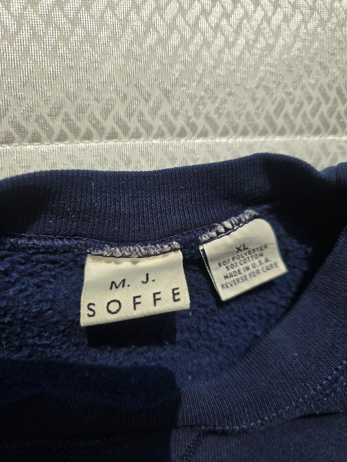 Soffe NAVY 스웻셔츠 상품이미지3