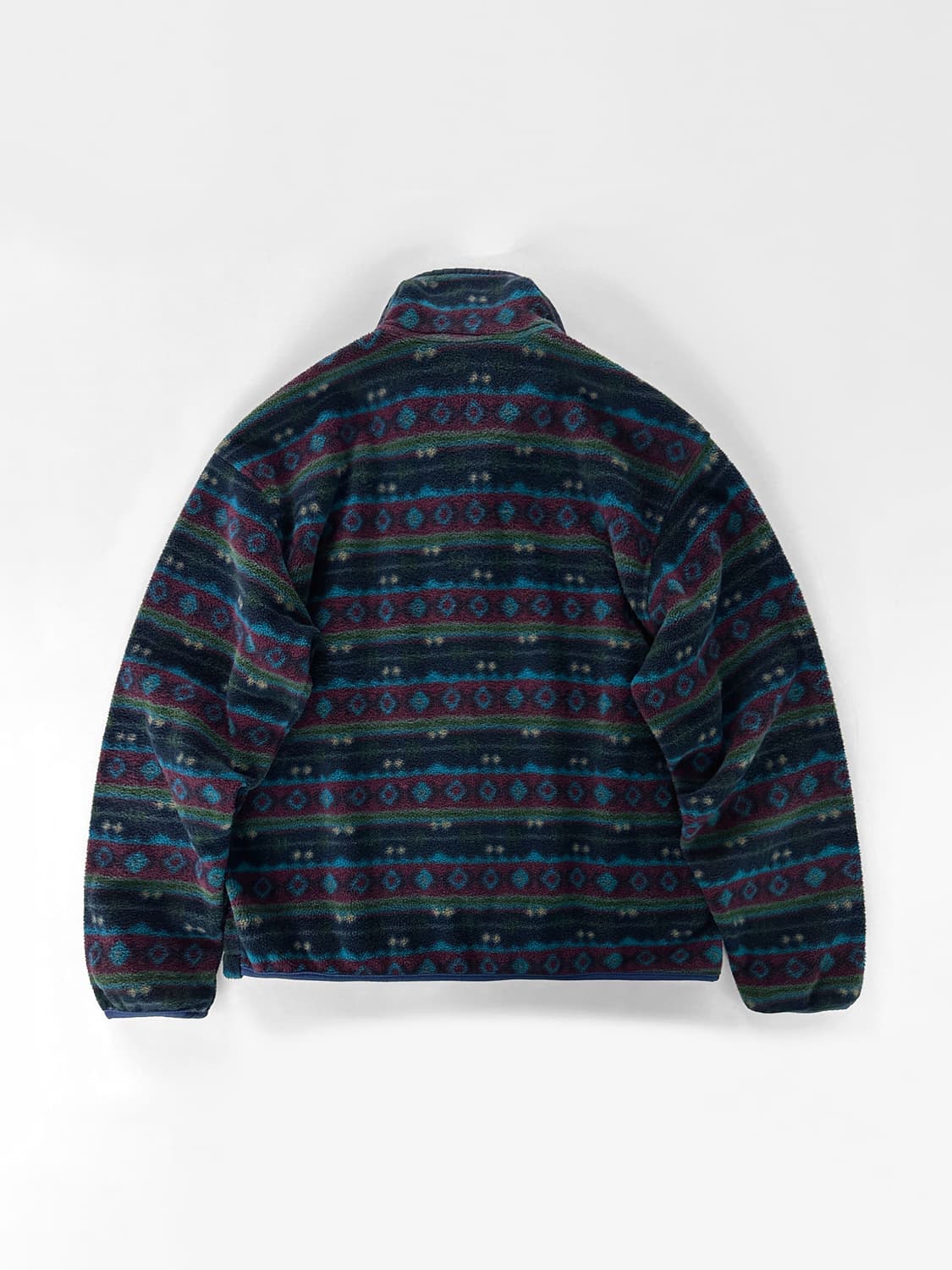 80s 빈티지 엘엘빈 지오매트릭 패턴 플리스 자켓 상품이미지2