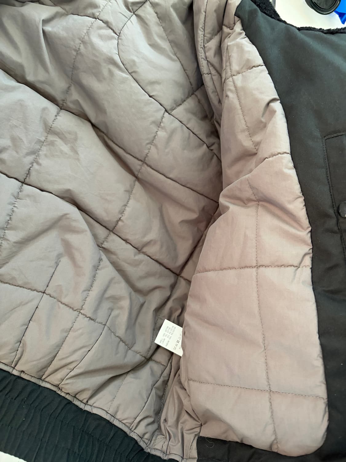 16일까지만이가격 네버포겟 NVRFRGT 패디드 후드 봄버 자켓 3사이즈 상품이미지5