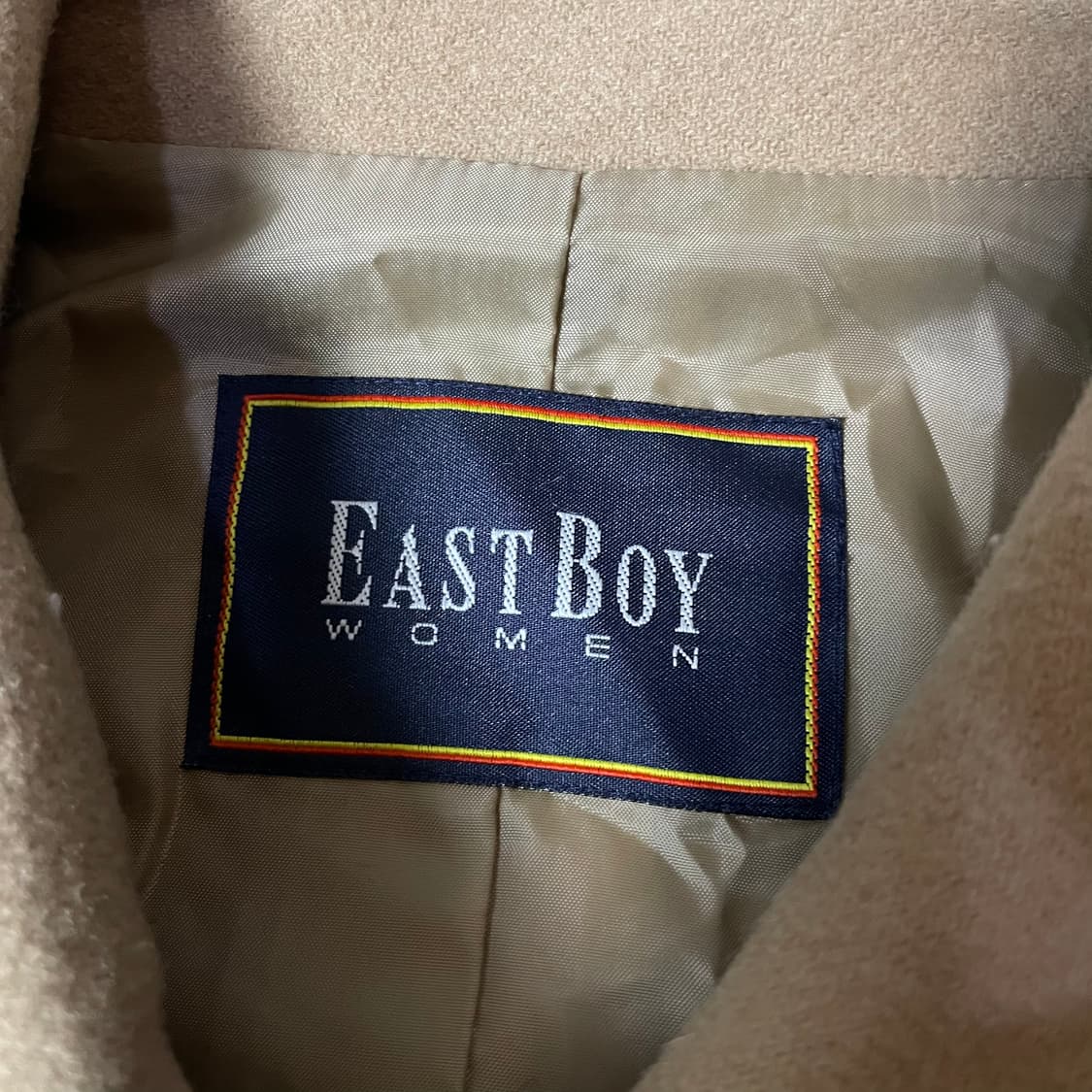 이스트보이 베이지 울 코트 상품이미지4