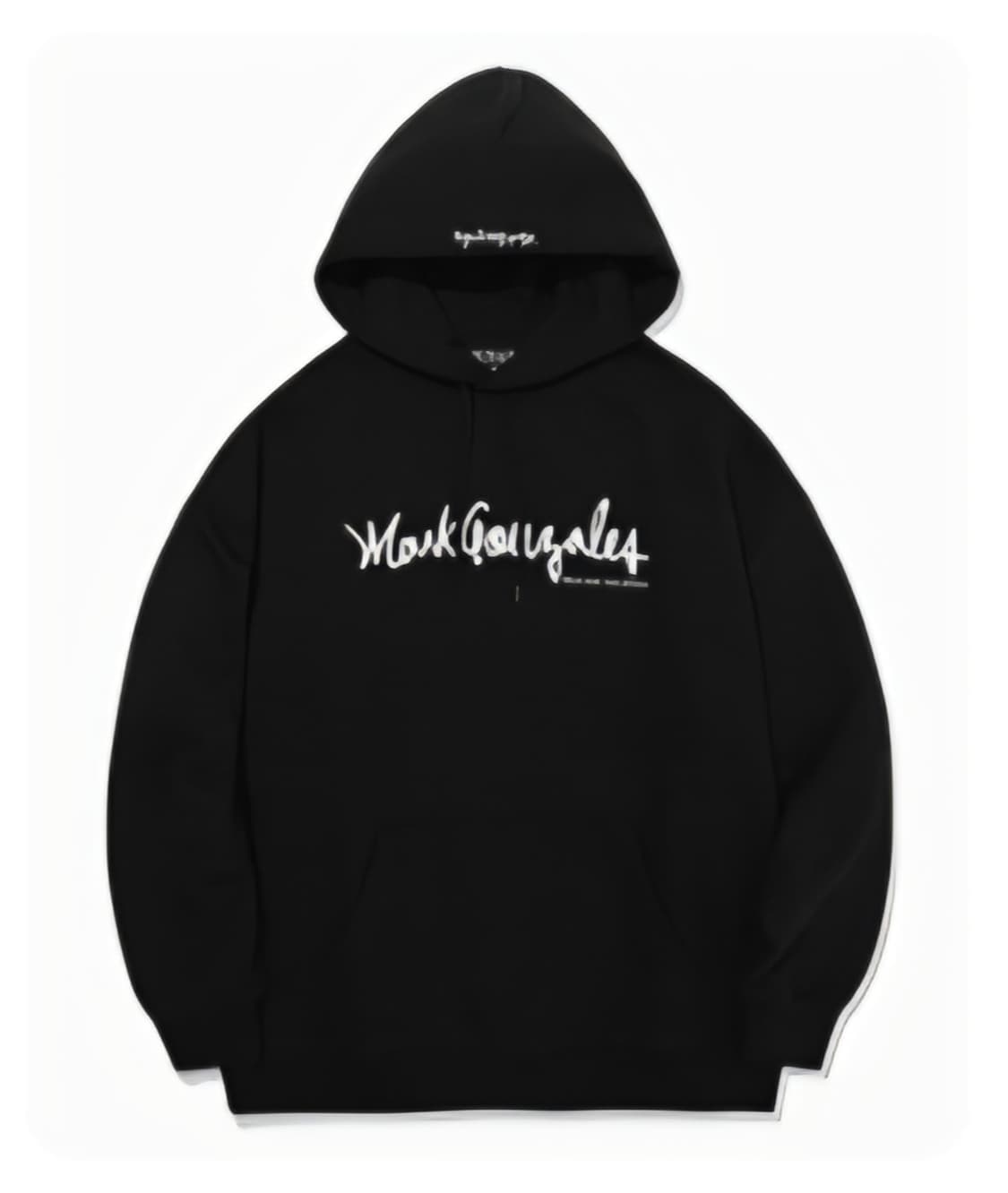 와릿이즌 SIGN LOGO HOOD BLACK 상품이미지1